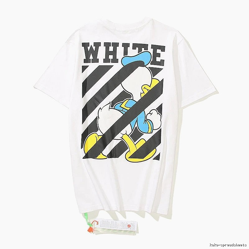 2013-60 White Style 1360 Anime Graphic T-Shirt Outdoor Days