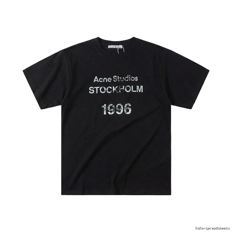 Acne Studios 1996 Black T-shirt