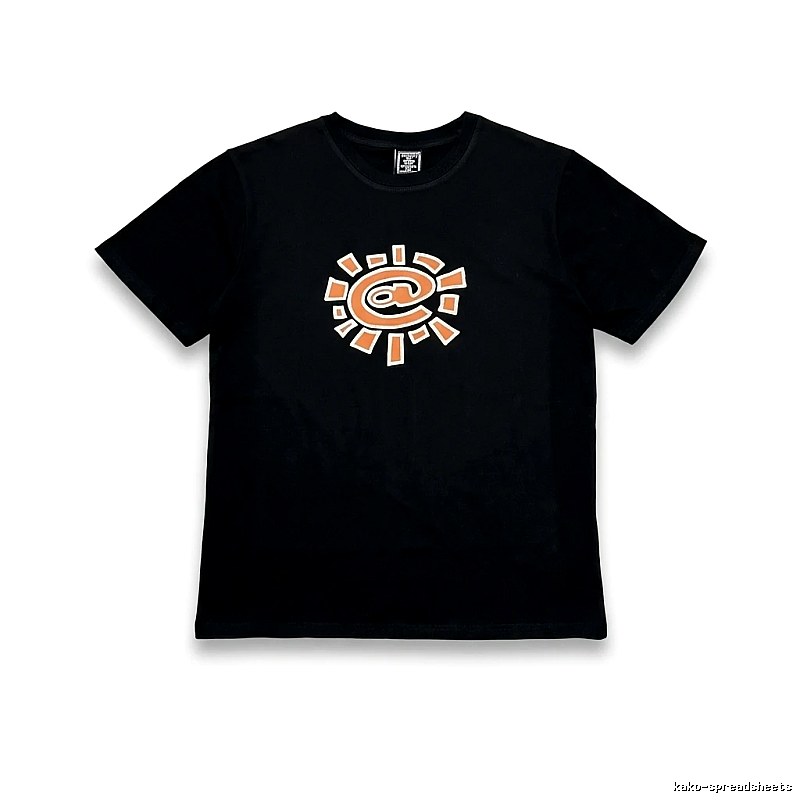 ADWYSD Sun Print Black T-shirt