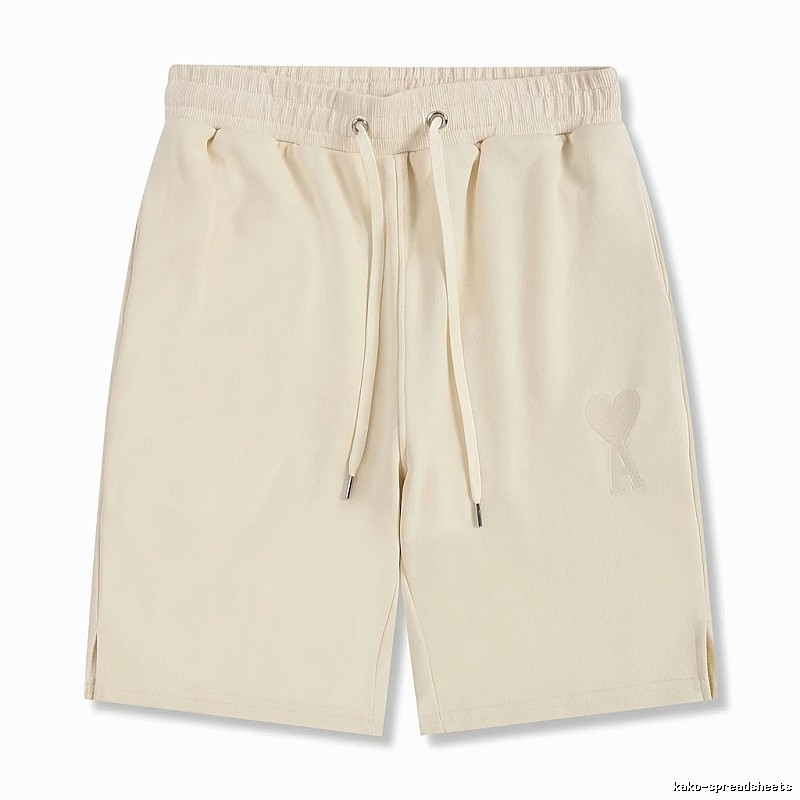 AMI casual style off-white shorts