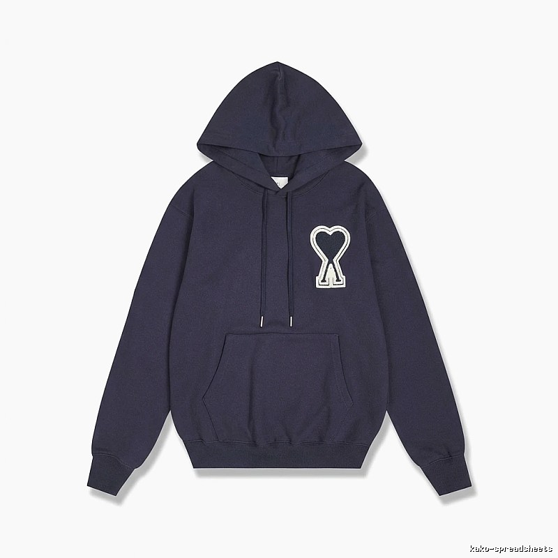 AMI Heart Pattern Hoodie