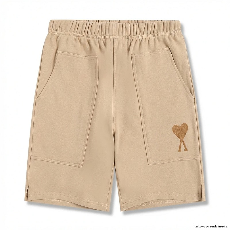 Ami Love Leisure Khaki Shorts