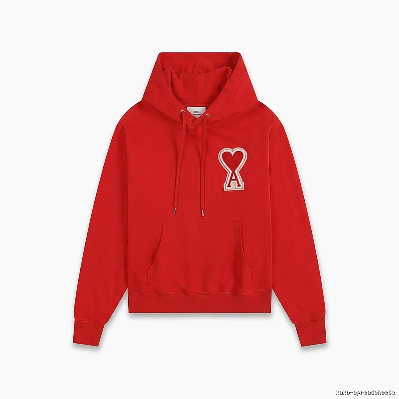 AMI Love Series Red Hoodie