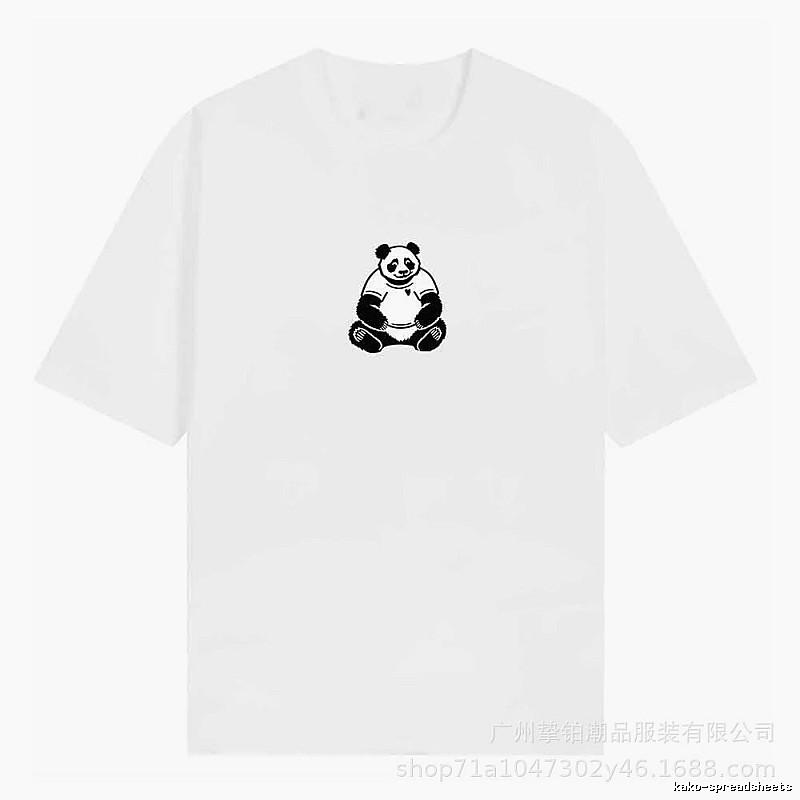AMI Panda Print Style T-shirt
