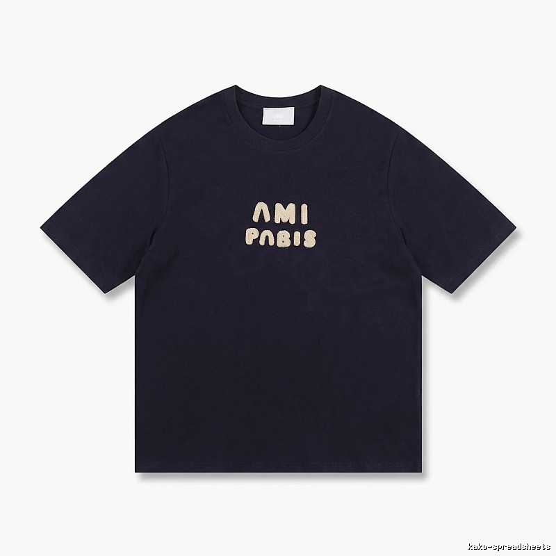 AMI Paris Alphabet Style T-shirt