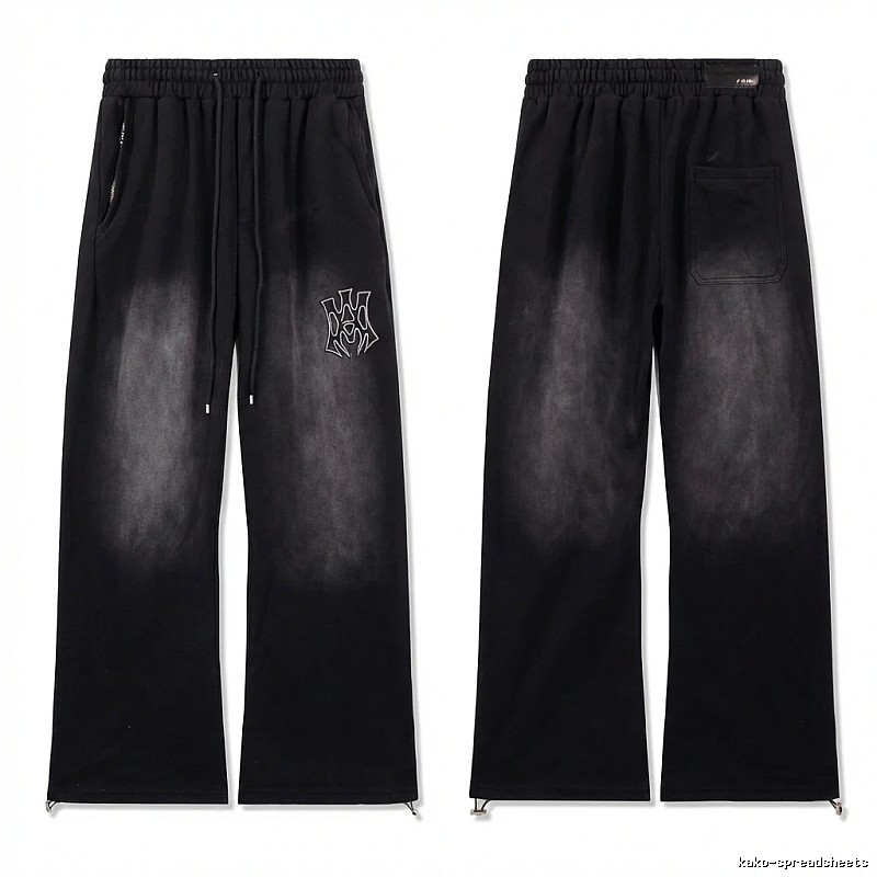 AMIRI dark style casual pants