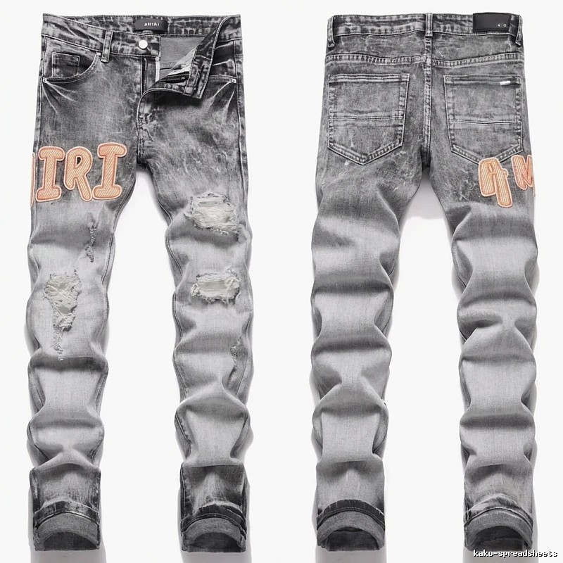 AMIRI Gradient Ripped Jeans