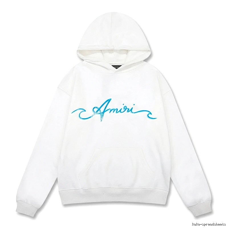 AMIRI Letter Print Hoodie
