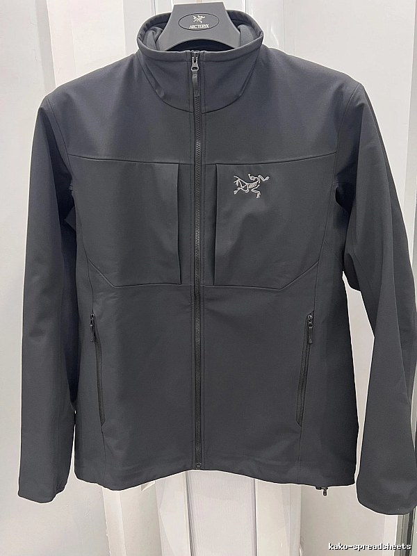 Arc’teryx black outdoor-style jacket