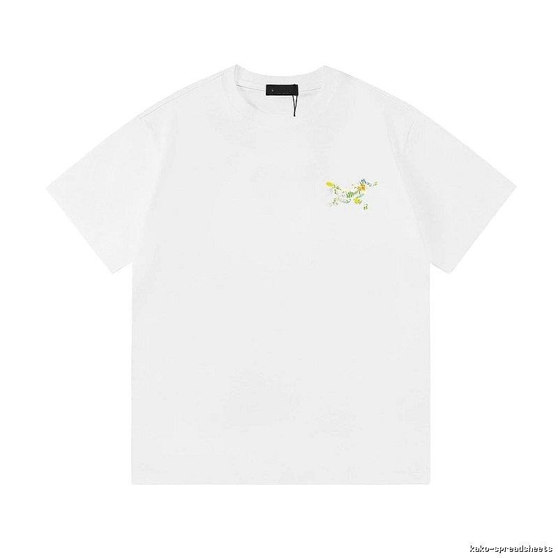 Arc'teryx Floral Print Outdoor Style White T-Shirt