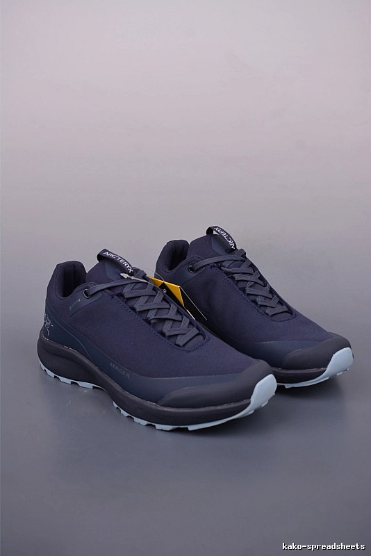 Arc'teryx Navy Blue Trail Sneakers and Treaded Trail Sole