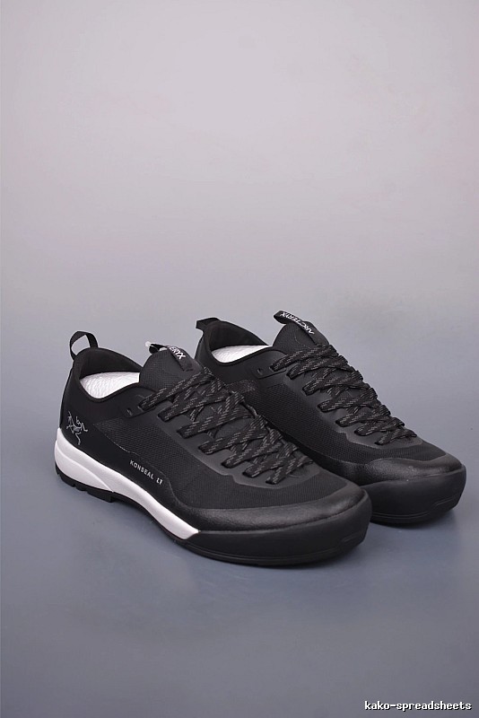 Arc'teryx Trail Sneakers with Technical Upper in Black and White