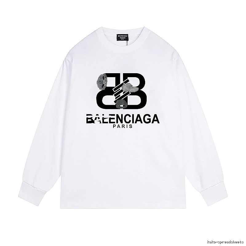 Balenciaga BB Series Simple White T-shirt