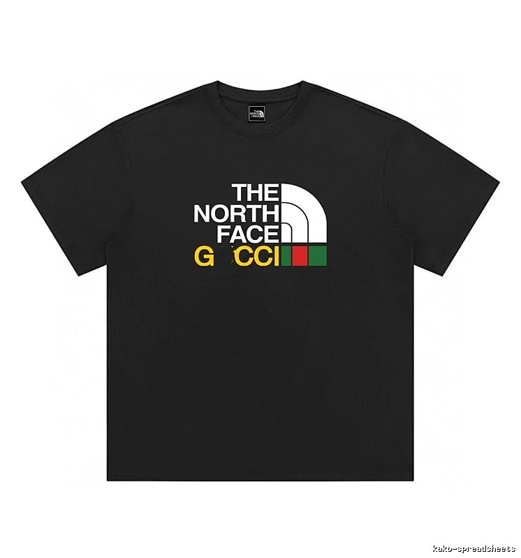 Balenciaga Co-branded Printed Trendy Black T-Shirt