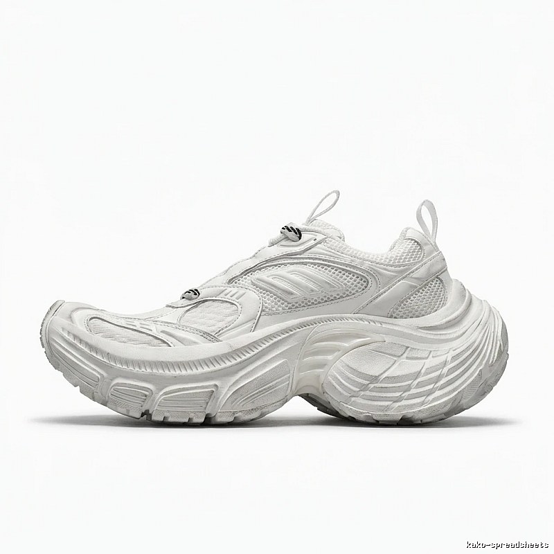Balenciaga dad-style white shoes