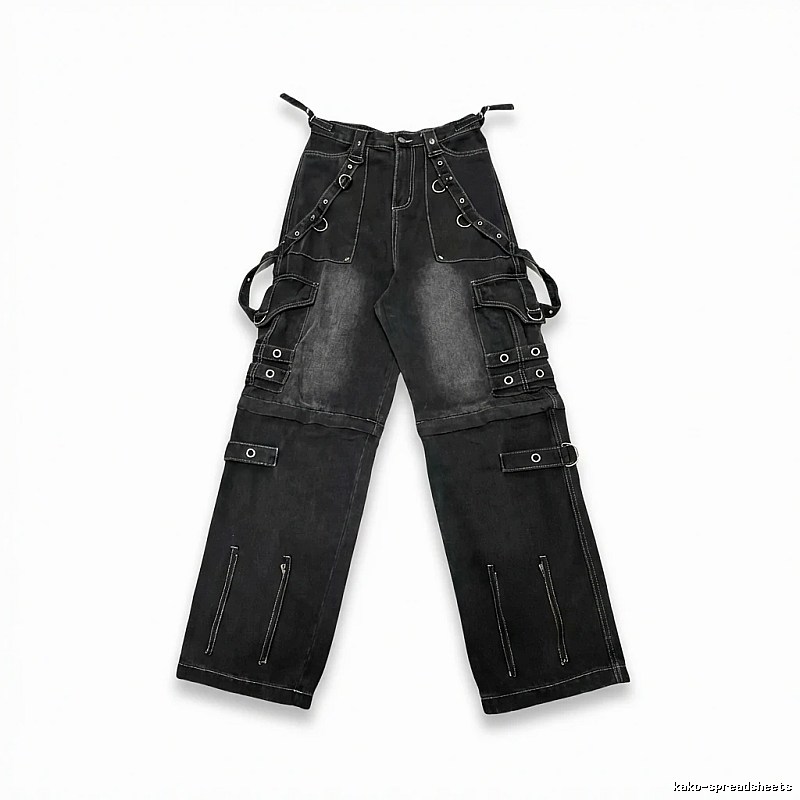 Balenciaga dark workwear style jeans