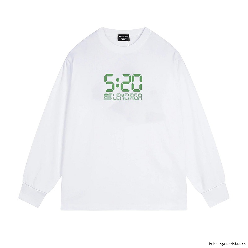Balenciaga digital-style white T-shirt