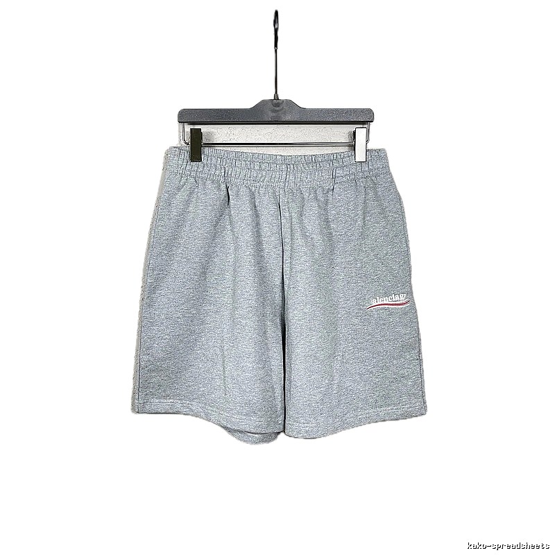 Balenciaga grey sports shorts