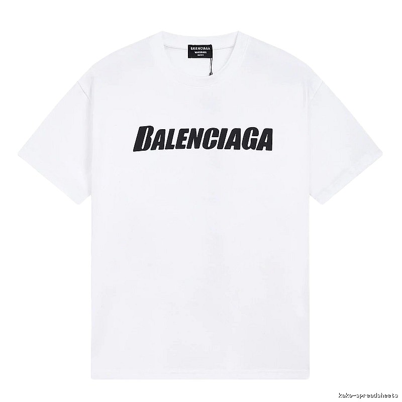 Balenciaga minimalist white T-shirt