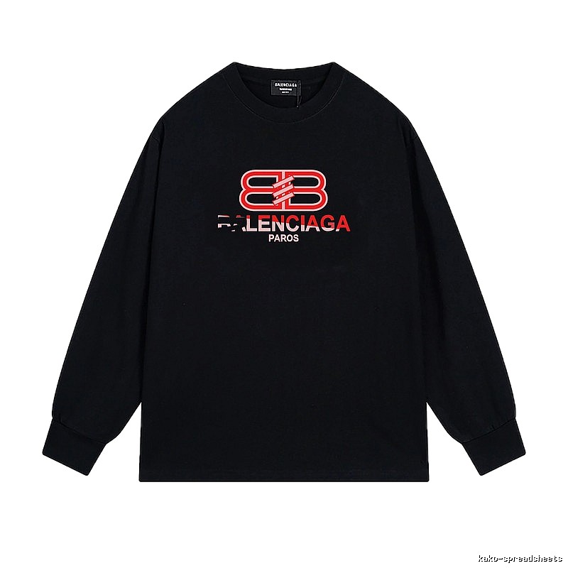 Balenciaga PAROS series black T-shirt