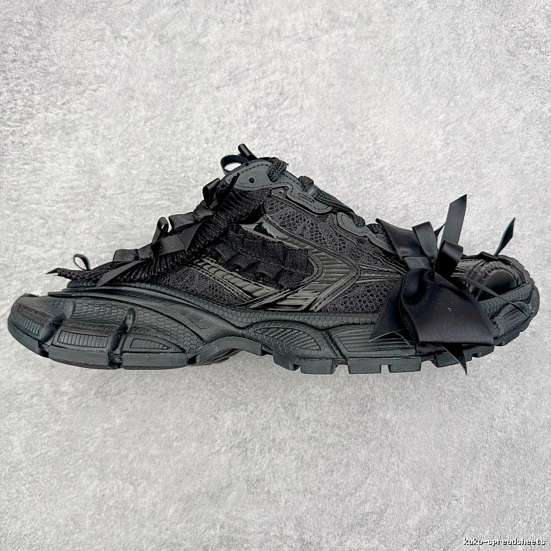 Black Sneaker by Balenciaga with Dark Paneled Sneaker