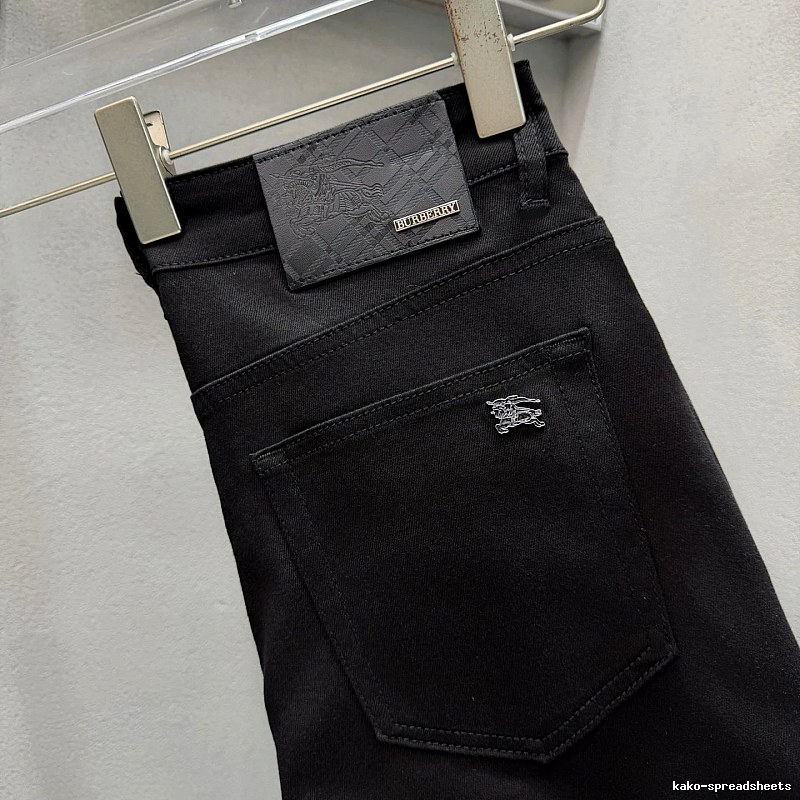 Burberry Logo Jeans - Tonal Knight Emblem And Branded Back Patch Style Edit