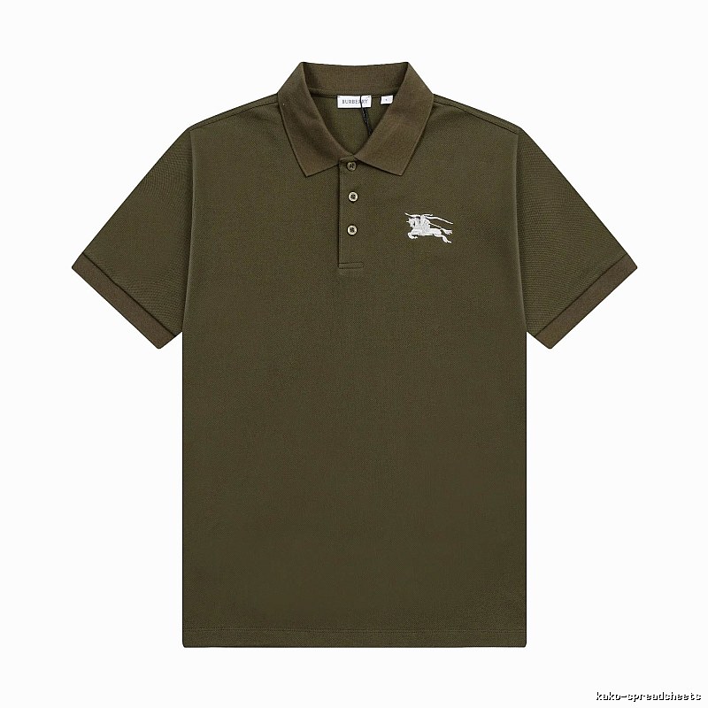 Burberry's retro-style polo shirt with the knight logo