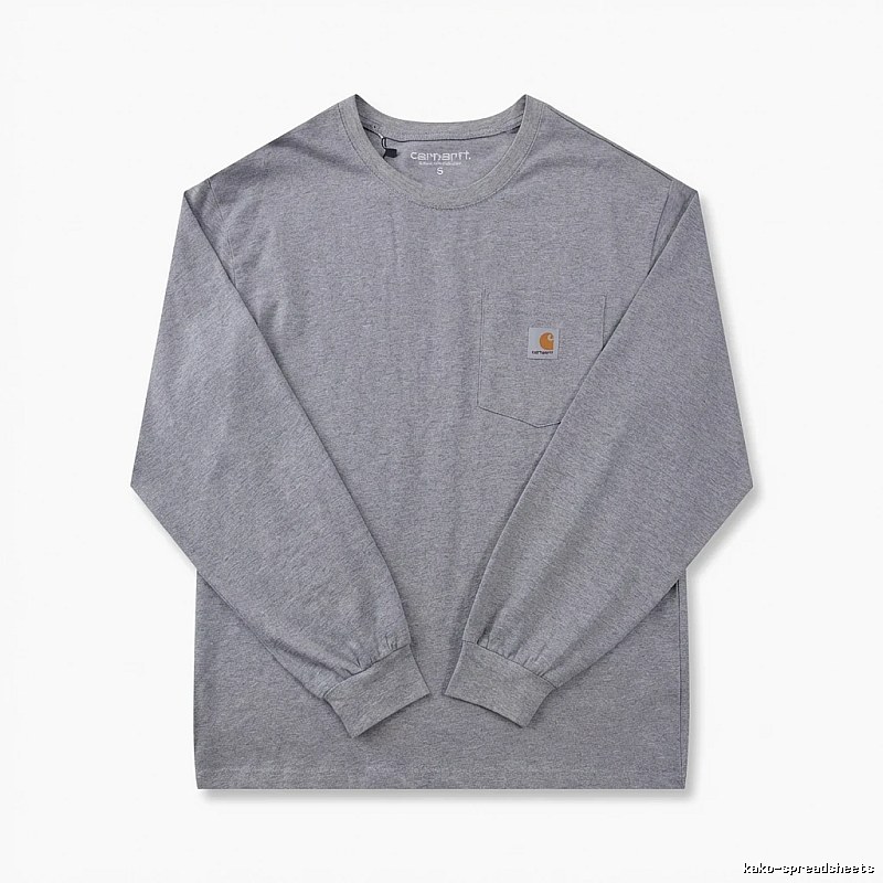 Carhartt classic American style grey long-sleeve