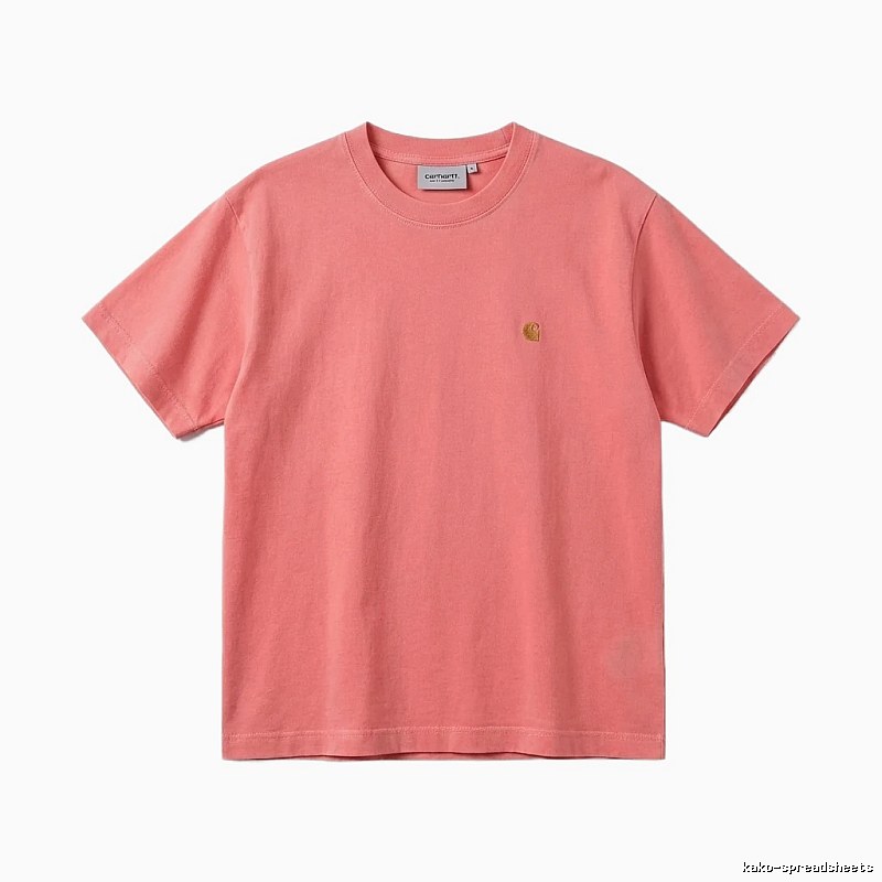 Carhartt Classic Simple Style Pink T-shirt