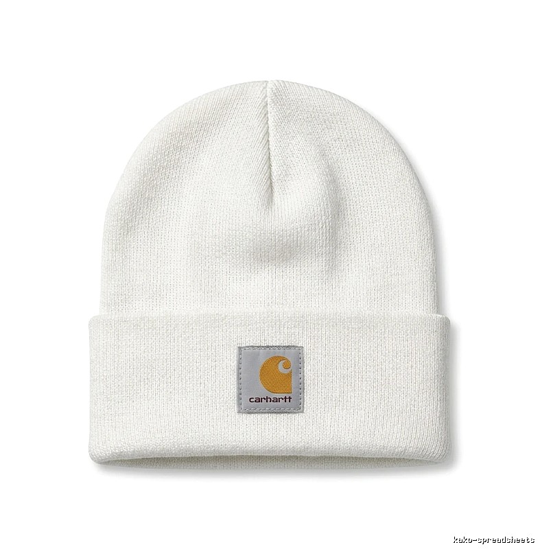 Carhartt classic simple style white hat