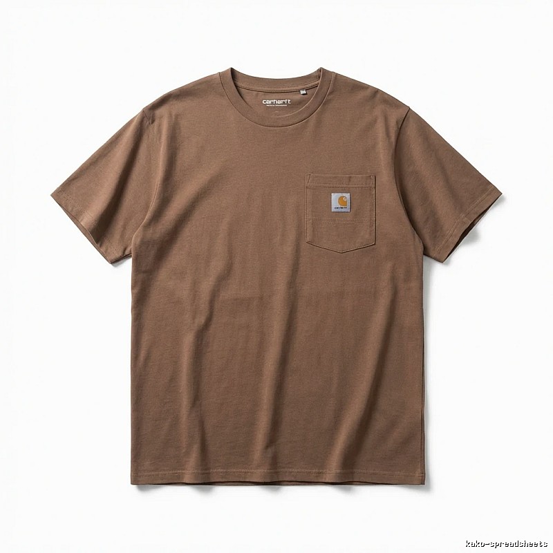 Carhartt Khaki Workwear Style T - Shirt