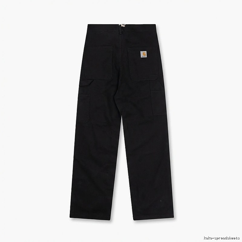 Carhartt workwear style black long trousers