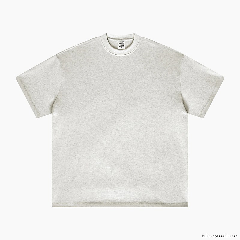 Casual Plain white T-shirt Minimal White Short for Streetwear Looks