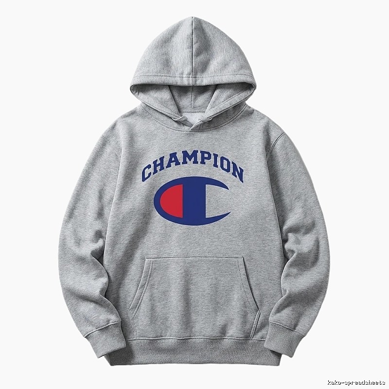 Champion Classic Grey Hoodie