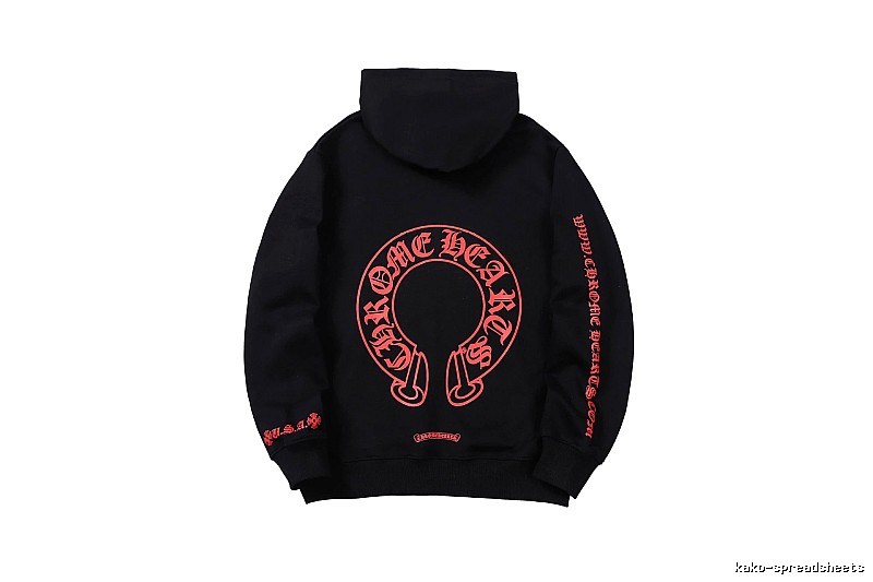 Chrome Hearts 2088-86 Black Cross Graphic Hoodie Everyday Rotation