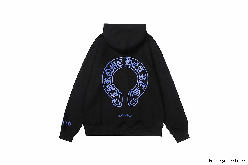 Chrome Hearts 2088-97 Black Cross Graphic Hoodie Downtown Style