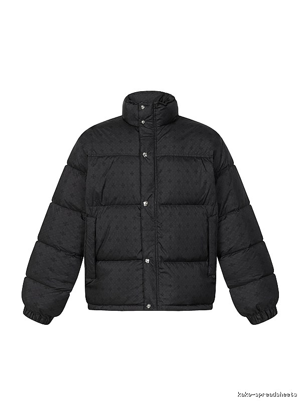 Chrome Hearts classic black down jacket