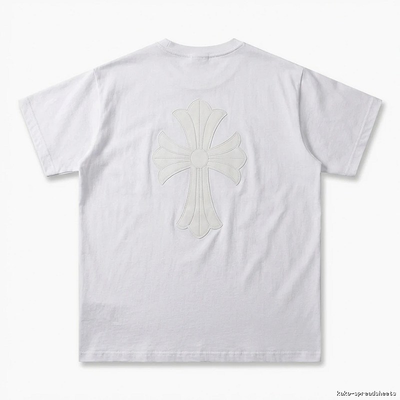 Chrome Hearts Cross Simple White T-shirt