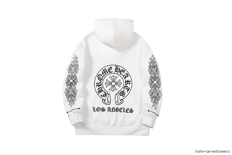 Chrome Hearts Daily Cross graphic hoodie Black Blue Cross for City Outfits