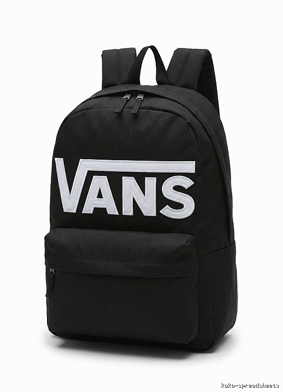 Classic black backpack of Vans