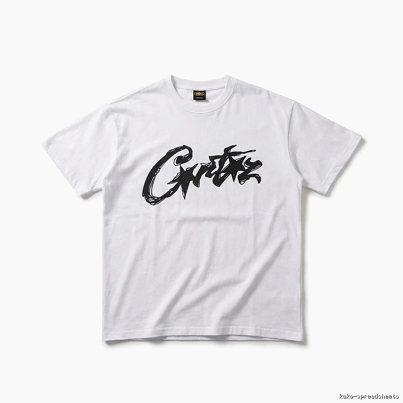 Corteiz Graffiti Style White T-shirt
