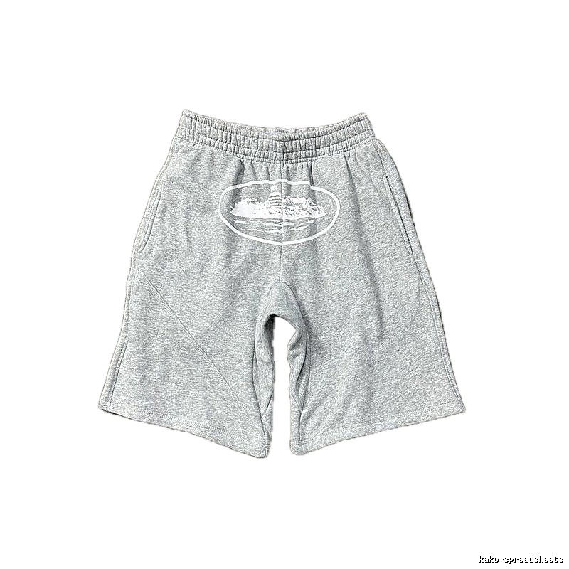 Corteiz grey trendy brand shorts