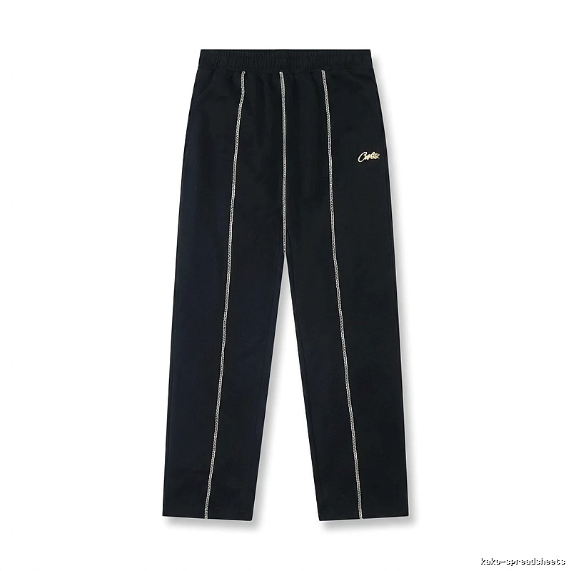 Corteiz minimalist style black trousers
