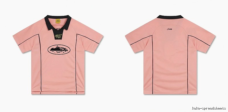 Corteiz pink sporty short-sleeve
