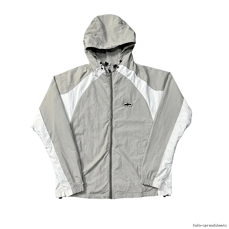 Corteiz Stitched Sporty Grey Jacket