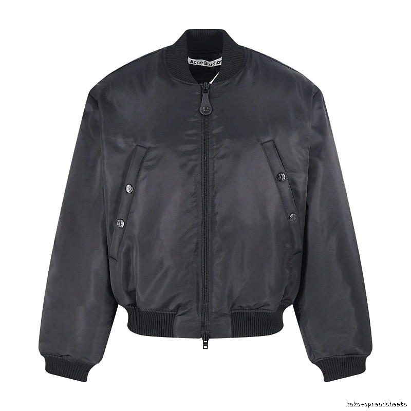 C.P. Bomber Jacket in Charcoal - smooth shell