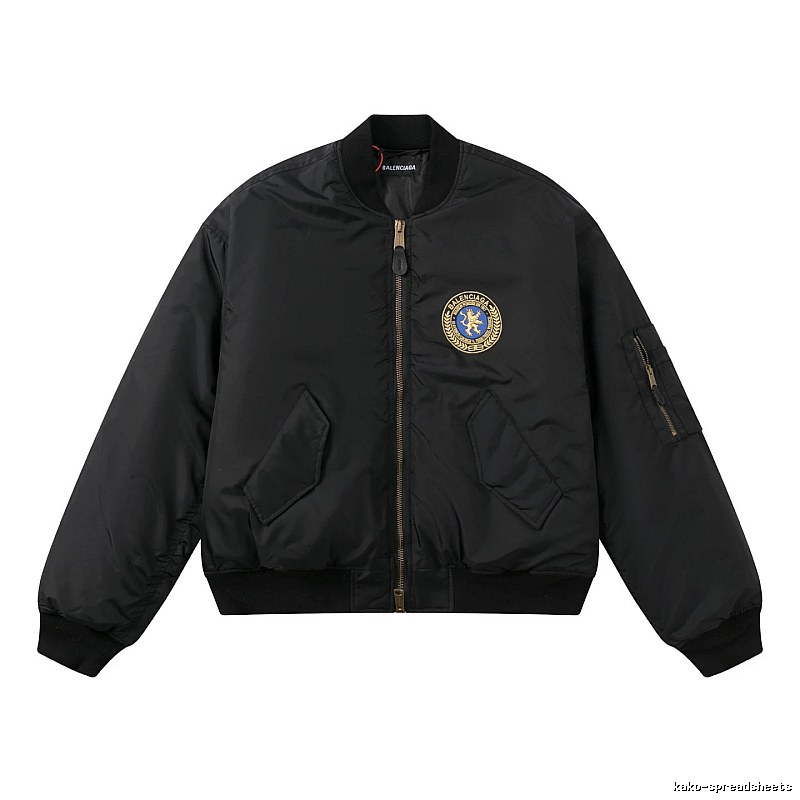 C.P. Cropped Bomber Jacket - Round Chest Badge Wardrobe Edit
