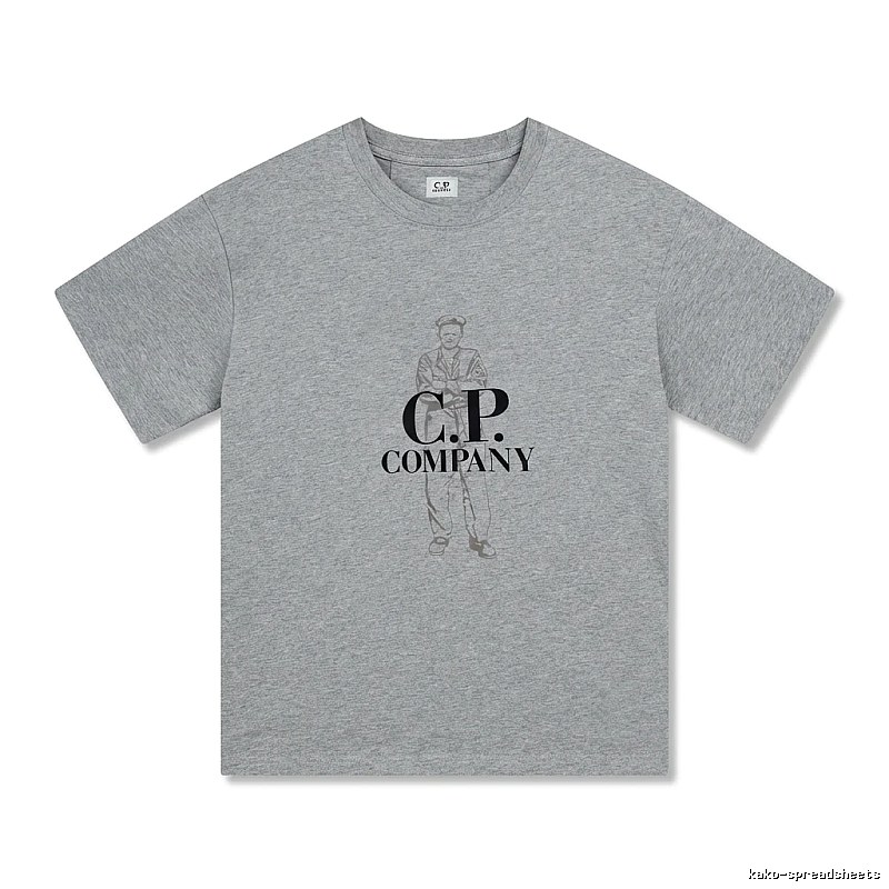 C.P. Retro Style Gray T-shirt
