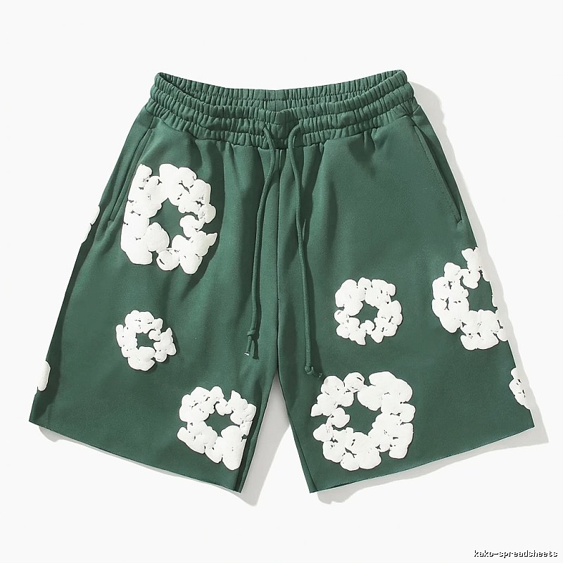 DENIM TEARS Printed Casual Shorts