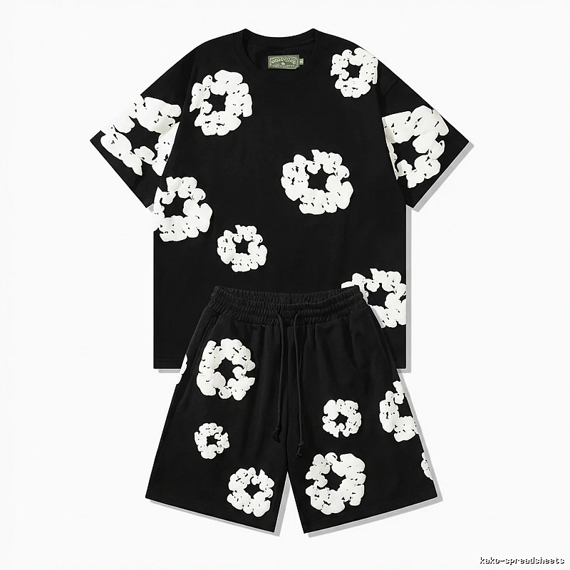 DENIM TEARS Printed Casual Style Set